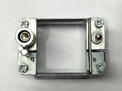 New | in-Stock HARTING Han Hinged Frame Plus for 2 Modules a-b, Size 6B Connector Accessories Michigan US | Maverick Industrial Sales #1475441