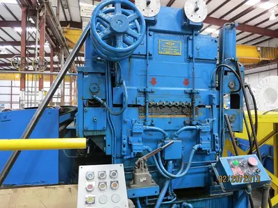 48" x 30,000 Lb. McKay Cut to Length Line (Used)