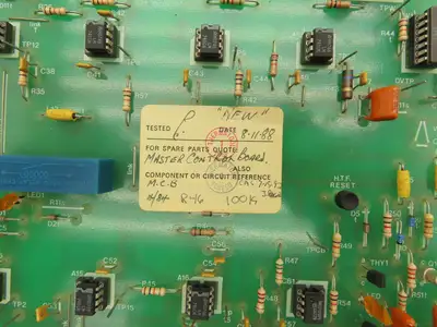 Inductroweld 0123456789 G6274CR Master Control Printed Circuit Board PCB