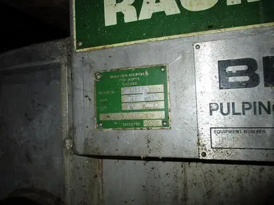 USED 1987 RAUMA REPOLA DRUM WASHER