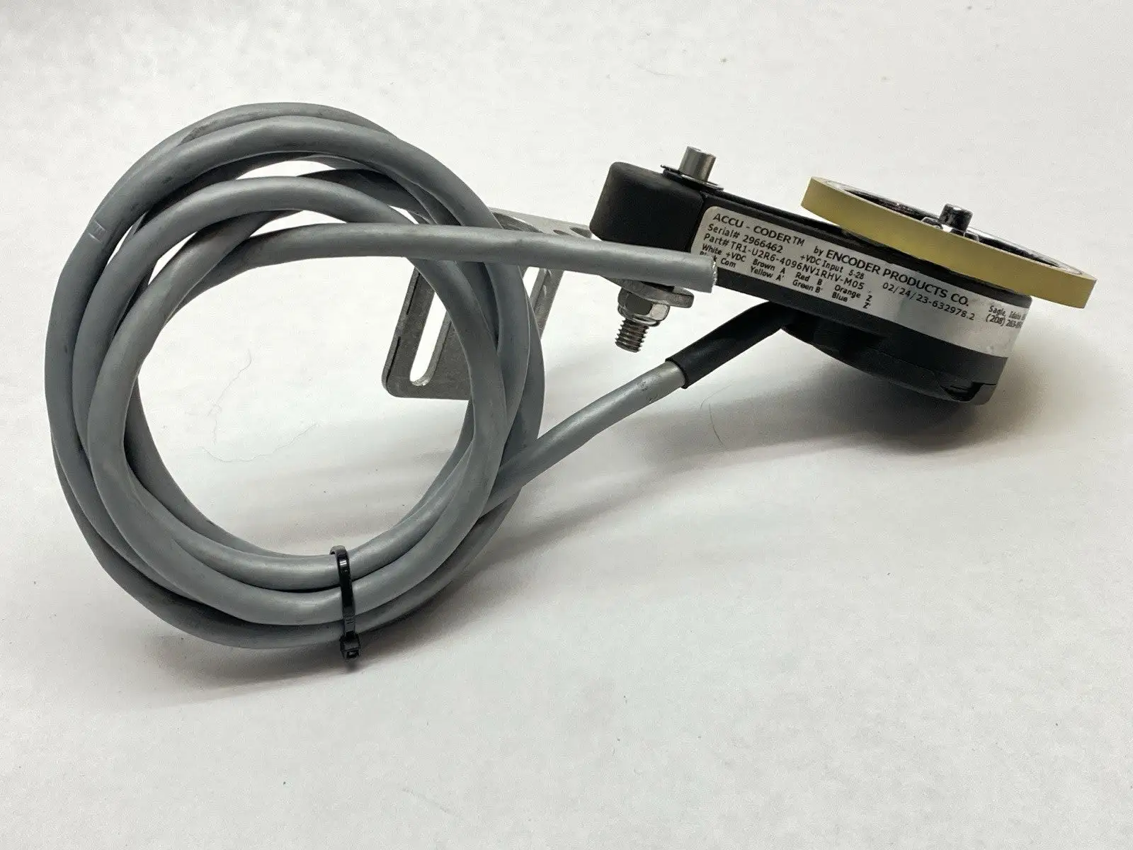 USED ENCODER PRODUCTS ACCU-CODER MEASURING WHEEL 5-28VDC