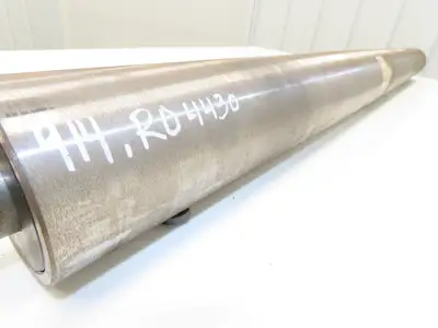 PPI Hytrol 914.R04430 Conveyor Snub Roller Crowned Pulley 3.5"x 43"BW 1/2-13 Hub
