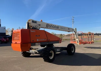 Used 2015 SNORKEL TB47J TELESCOPIC BOOM LIFT Telescopic Boom Lifts Alberta CA | Adcock Equipment #1418147