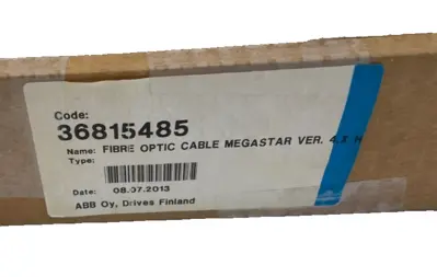 NEW ABB 36815485 FIBRE OPTIC CABLE MEGASTAR VER. 4. X