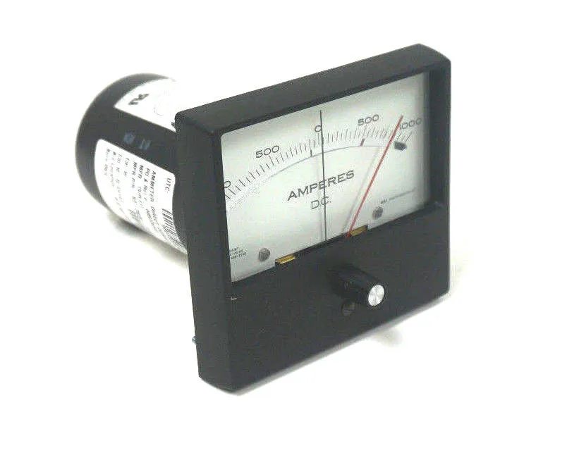 NEW API/LFE 53-3620-7102 DIRECT CURRENT AMMETER 50-0-50 MVDC, 503KU
