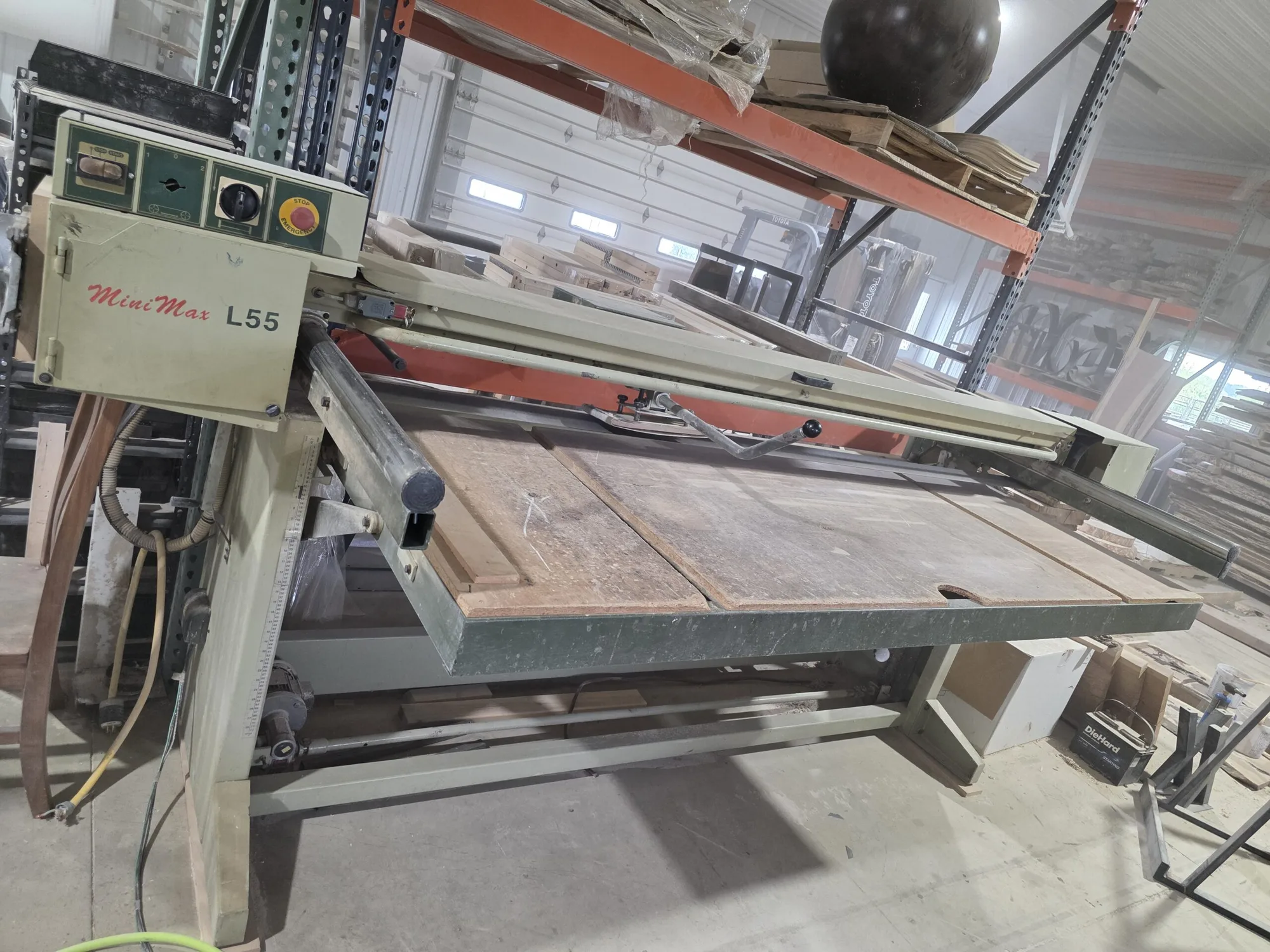 Mini max L55 | Samco | Sanders-Edge, Brush, Profile, Spindle