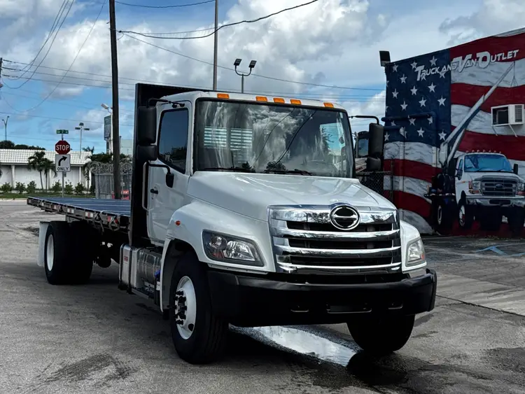 Used 2020 HINO 268 Flatbed Trucks Florida US | Truck and Van Outlet #1509160