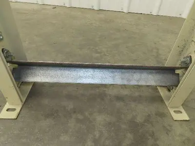 19"W Conveyor Leg Stationary Floor Support TAN 14-1/2" to 19"H
