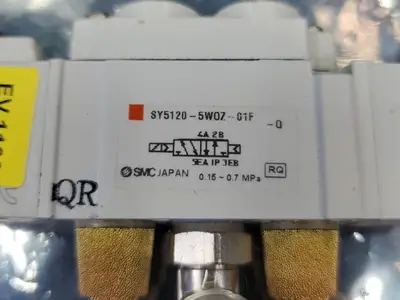 SMC SY5120-5WOZ-01F-Q 0.15~0.7MPa SOLENOID VALVE. 6D-14