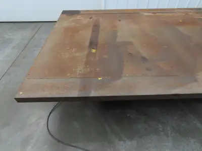 Pentalift 7P484 4000lbs Hydraulic Scissor Lift Table 48" Travel 88x60" Top 3Ph