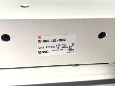 MY1M40G-400L-M9BM | SMC  Slide Bearing Type Rodless Cylinder 40mm Bore 400mm Stroke - New Other