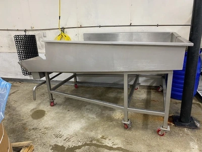 USED CUSTOM STAINLESS Inspection Table