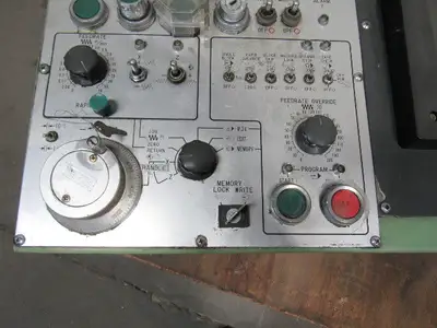 Hitachi Seiki Operator Interface Panel W/Swing Arm Removed From a HT25 CNC