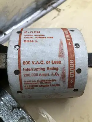 A4BY2500 FUSE 2500 AMPS 600 VOLTS Shawmut Amptrap