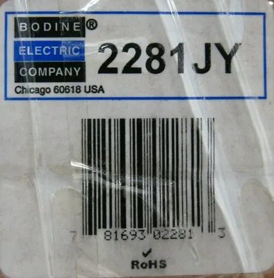 NEW BODINE ELECTRIC 48R6BFPP-5H GEARMOTOR 36:1 2281JY 230/460V 48R6BFPP5H