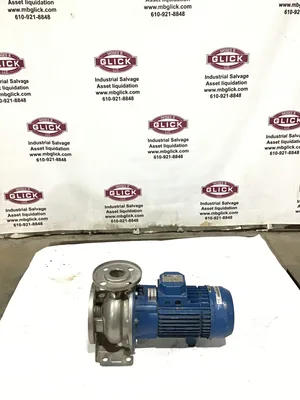 Ebara 3LM/I 40-125/2.26 Stainless Steel Three-Phase Electric Pump