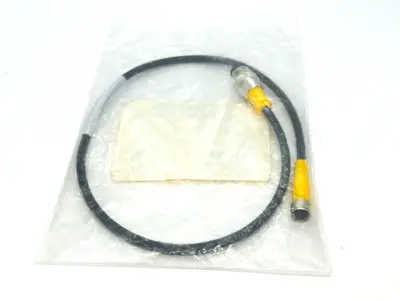 PKG 4M-0.5-RS 4.4T/S90 | Turck  Double Ended Cordset M8 Female M12 Male U-51064 - New