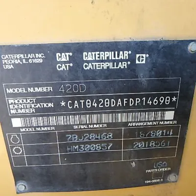 2003 Caterpillar 420D