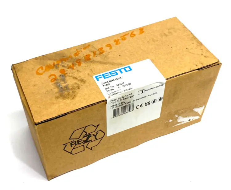New | in-Stock FESTO QUARTER TURN ACTUATOR 60-DEG SWIVEL 533477 Linear Actuators | Maverick Industrial Sales #1102568