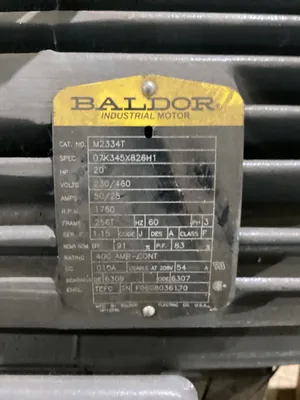 USED BALDOR M2334T