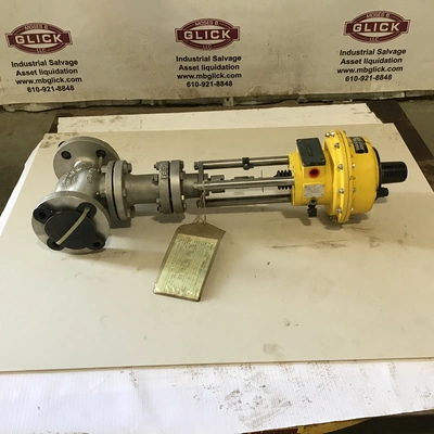 Kammer 35338-I/P Actuator Stainless Steel Valves 1-1/2″ Spring Range 20-43