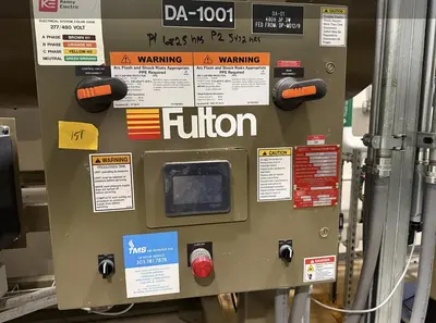 Used FULTON 005DA ISTP Stainless Steel Tanks Ohio US | C3 SURPLUS LLC #1259327