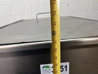 9 CF Stainless Steel Hopper Tote