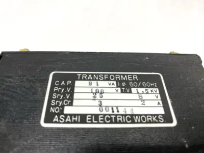 Used Asahi 001144 Transformers Michigan US | Maverick Industrial Sales #1395784