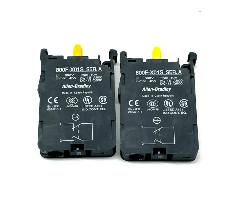 Used ALLEN-BRADLEY SER. A 22MM CONTACT BLOCK Contact Blocks | Maverick Industrial Sales #1099114