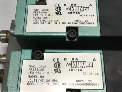 USED NUMATICS 081SS400M000061