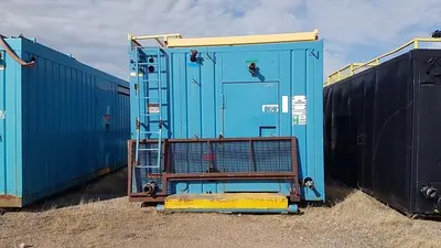USED EMSCO F-650 TRIPLEX MUD PUMP