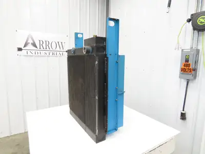 AKG Air Cooled Dual Heat Exchanger 1-1/2 Hp 230/460v 3ph Oil Coolant Compressor