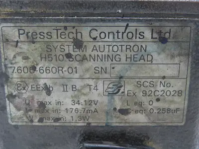 Quad Tech 7606-660R-01 Autotron-H510 Scanning Head Gravure Printing Alignment