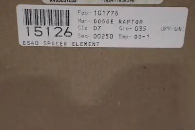 DODGE 101778 RAPTOR ES40 SPACER ELEMENT - NEW UNIT - STOCK GF930