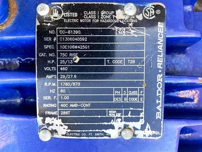 Centrisys CS 18-3 decanter centrifuge, 316SS.
