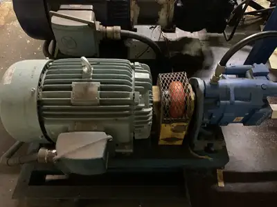 Twin Hydraulic Power Pack, 20HP + 40HP Motors
