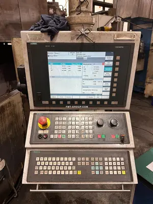 Used 1988 TOS HULÍN SKIQ 12 CNC Vertical Boring Mills (incld VTL) SK | F.M.T. Group s.r.o. #1326445
