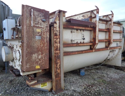 10,000 L S/S Solitech S/S U Trough Mixer 45 kW