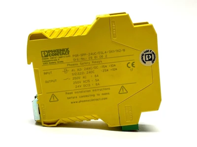 PSR-SPP-24UC/ESL4/3X1/1X2/B | Phoenix Contact  Safety Relay 2981062 - For parts or not working