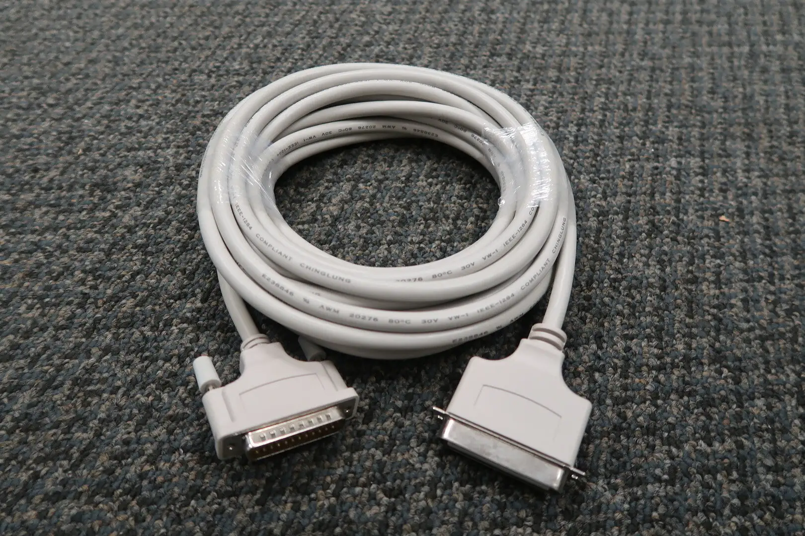25 ft., DB25/C36 M/M Parallel Printer Cable