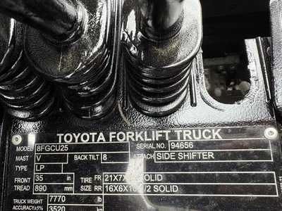 USED 2019 TOYOTA 8FGCU25