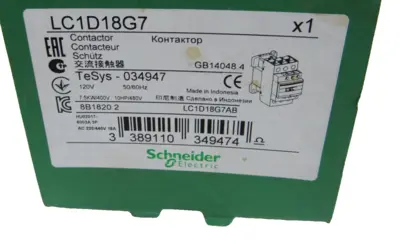 NEW SCHNEIDER ELECTRIC LC1D18G7 CONTACTOR