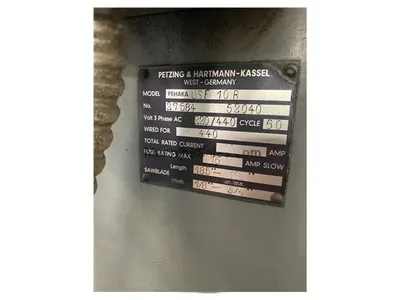 Used PEHAKA USF-10R Vertical Band Saws California US | [EZ] EZ Systems #1290070