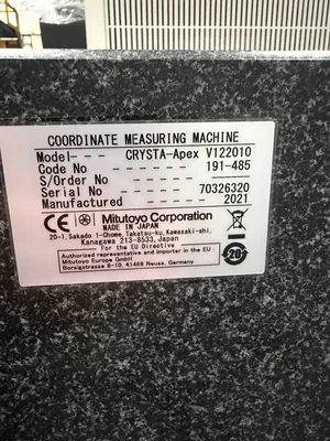 2021 MITUTOYO Crysta Apex V122010 Coordinate Measuring Machines (Equipt) | Westbrook Engineering (14)