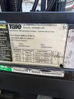 Used 2014 Yale GLP030VX Liquid Propane Forklifts Ohio US | Value Forklifts #1295759