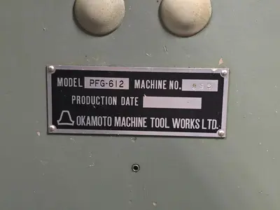 Used OKAMOTO 612/14 LINEAR Reciprocating Surface Grinders Kentucky US | Aucto #1306772