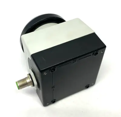 USED SIEMENS COMMAND DEVICE ENCLOSURE, LARGE BLACK MOMENTARY PUSHBUTTON