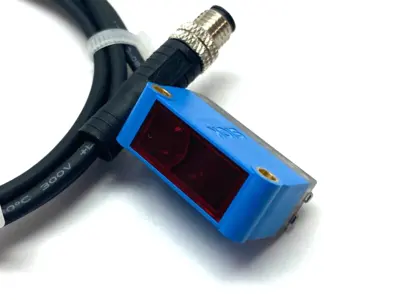 USED SICK MINIATURE PHOTOELECTRIC RETRO-FLECTIVE SENSOR PINPOINT