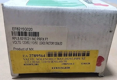 NEW ASCO EF8215G020