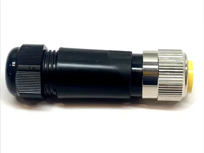 USED AUTOMATIONDIRECT ZIPPORT 5-PIN MALE FIELD CONNECTOR 7/8"-16